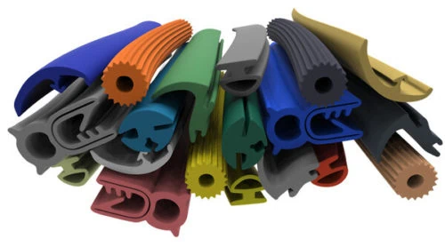 Extruded rubber profiles (sealing)